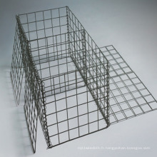 Paniers en Gabion soudés galvanisés par maille 75X75mm